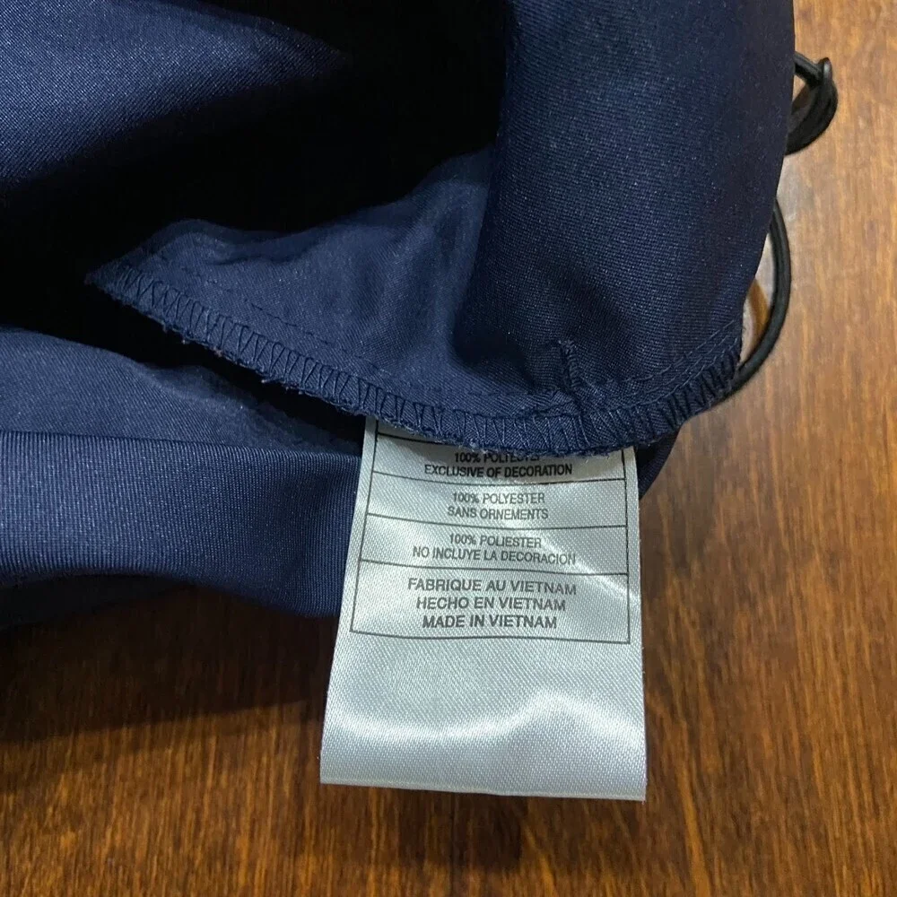 Nike Golf Vintage Vented Navy Blue Windbreaker Jacket Men's Size Extra Large - Picture 6 of 9
